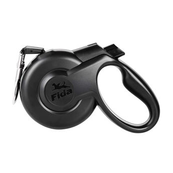 Imagen de Correa Retractil Para Perro FIDA Styleash 3 mts Talle XS Negro