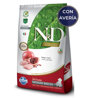 Imagen de Alimento NYD Perro Prime Cachorro Raza Mediana 2,5 kg / Con Avería