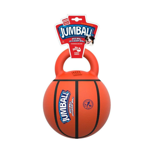 Imagen de Juguete Para Perro GIGWI Pelota De Basket Jumball Talle L