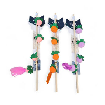 Imagen de Juguete Para Gato LILI MASCOTA Vara Frutas