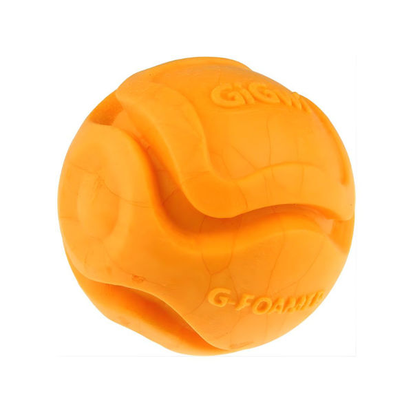 Imagen de Juguete Para Perro GIGWI Pelota Naranja TPR