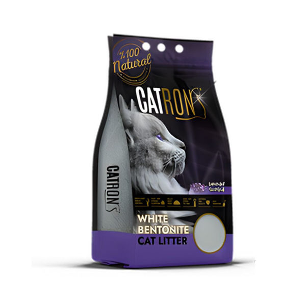 Imagen de Arena Sanitaria CATRON Aglomerante Aroma Lavanda 5 L