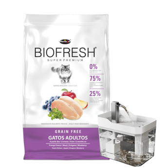 Imagen de Alimento BIOFRESH Gato Adulto Pollo 7,5 kg + Regalo