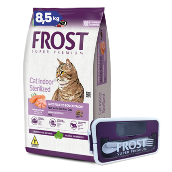 Imagen de Alimento FROST Gato Cat Indoor Castrado 7,5 kg + 1 kg + Regalo