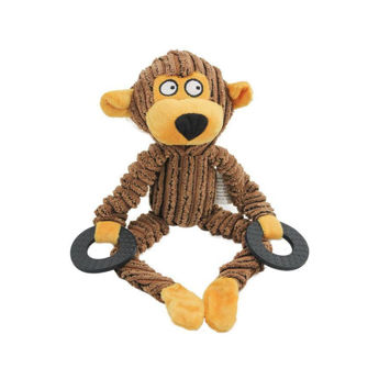 Imagen de Juguete Para Perro PEPITO Peluche Mono Con Anillos