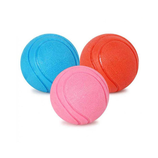 Imagen de Juguete Para Perro PEPITO Pelota Maciza 6.8 cm - Varios Colores