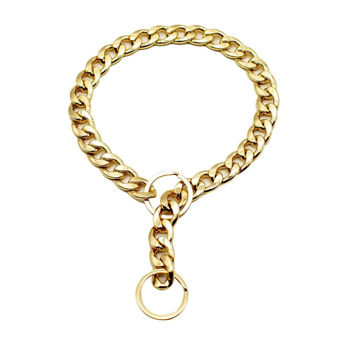 Imagen de Collar Para Perro AGLA Ahorque Dorado 50cm x 3mm