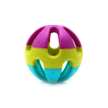 Imagen de Juguete Para Gato PET SUPPLIES Pelota Tricolor Con Cascabel