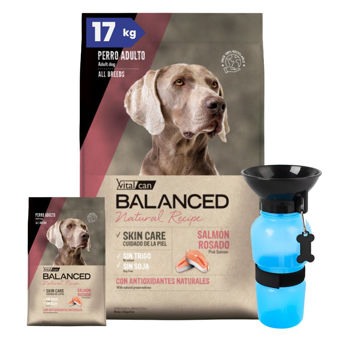 Imagen de Alimento VITALCAN Perro BALANCED Adulto Salmón 15 + 2 kg + Regalo