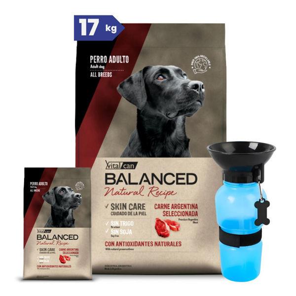 Imagen de Alimento VITALCAN Perro BALANCED Adulto Carne Argentina 15 + 2 kg + Regalo