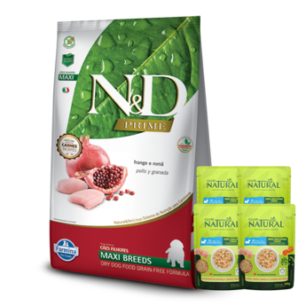 Imagen de Alimento NYD Perro Prime Grain Cachorro Maxi Raza Grande 10,1 kg + Regalo