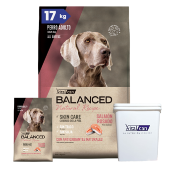 Imagen de Alimento VITALCAN Perro BALANCED Adulto Salmón 15 + 2 kg + Regalo