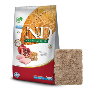 Imagen de Alimento NYD Ancestral Grain Gato Castrado 7,5 kg + Regalo