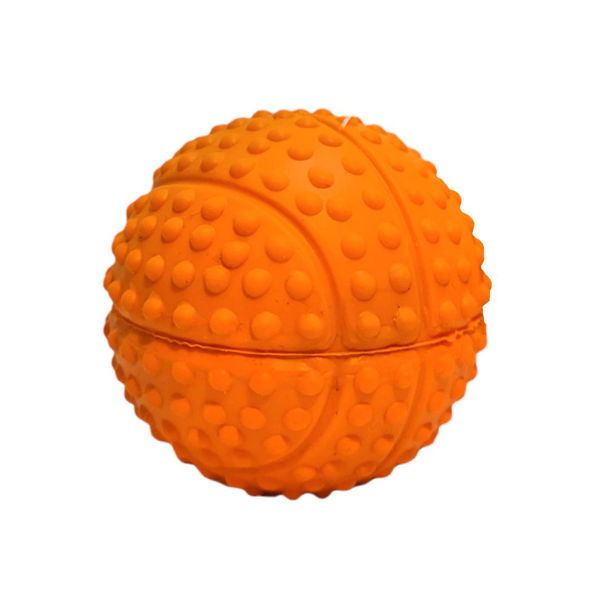 Imagen de Juguete Para Perro LILI MASCOTA Pelota Basketball Goma