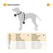 Imagen de Arnés Para Perro FERPLAST Nikita P Fashion Negro - Talle M