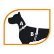Imagen de Arnés Para Perro FERPLAST Nikita P Fashion Violeta - Talle M
