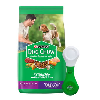 Imagen de Alimento DOG CHOW Perro Longevidad Todas las Razas 8 Kg + Regalo