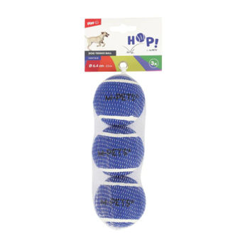 Imagen de Juguete Para Perro M-PETS Hop 3 Pelotas De Tennis 5 cm