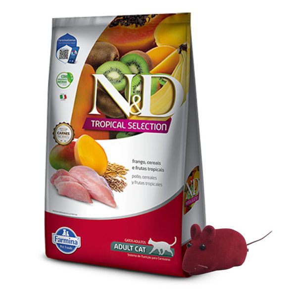 Imagen de Alimento NYD Tropical Gato Adulto Pollo 1.5 Kg + Regalo