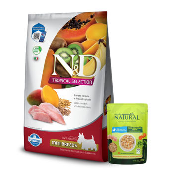 Imagen de Alimento NYD Tropical Perro Adulto Mini Pollo 2.5 Kg + Regalo