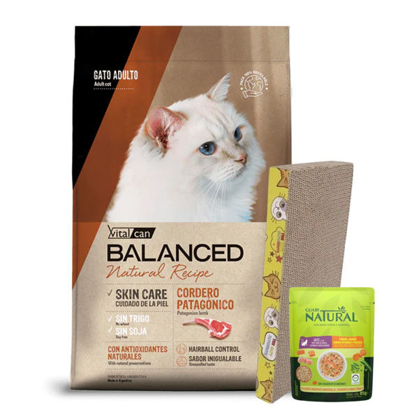 Imagen de Alimento BALANCED Gato Adulto Cordero 7.5 + 1.5 Kg + Regalo