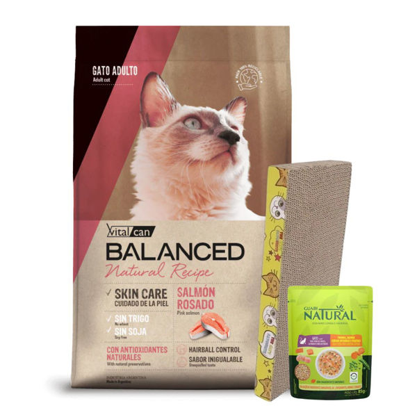 Imagen de Alimento BALANCED Gato Adulto Salmón 7.5 + 1.5 Kg + Regalo