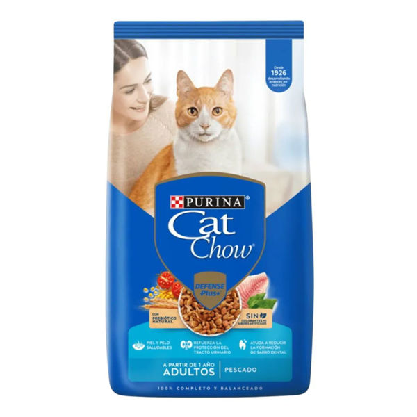 Imagen de Alimento CAT CHOW Gato Adulto Pescado 3 Kg