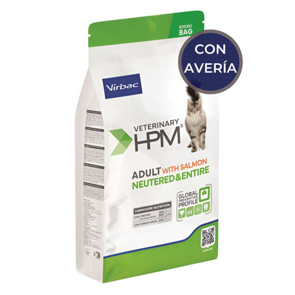 Imagen de Alimento VIRBAC HPM Gato Castrado Adulto 3KG Salmon