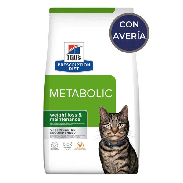 Imagen de Alimento HILLS Gato Metabolic 1,8 kg / Con Avería