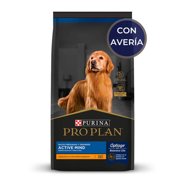 Imagen de Alimento PROPLAN Perro Senior Active Mind 15 kg / Con Avería