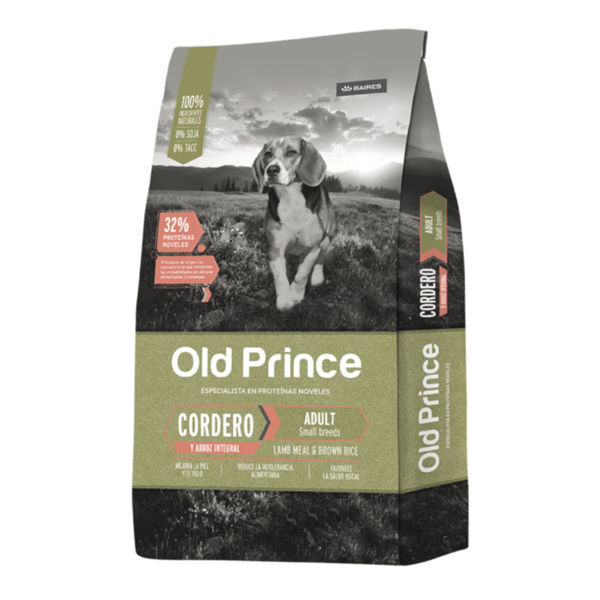 Imagen de Alimento OLD PRINCE Perro Adulto Raza Pequeña Cordero 3 Kg
