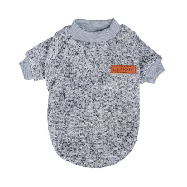 Imagen de Buzo Para Perro PEPITO Sweater Classic Gris - Talle M