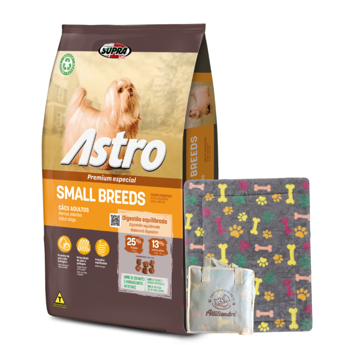 Imagen de Alimento ASTRO Perro Adulto Raza Pequeña Small Breeds 14 kg + Regalo