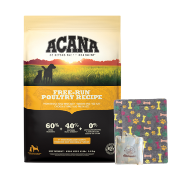 Imagen de Alimento ACANA Perro Receta de Aves 11,3  kg + Regalo