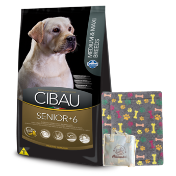 Imagen de Alimento CIBAU Perro Senior +6 años 12 kg + Regalo