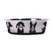 Imagen de Comedero Para Perro M-PETS Petjoy Dogfamily Grande Blanco y Negro - 1650 ml