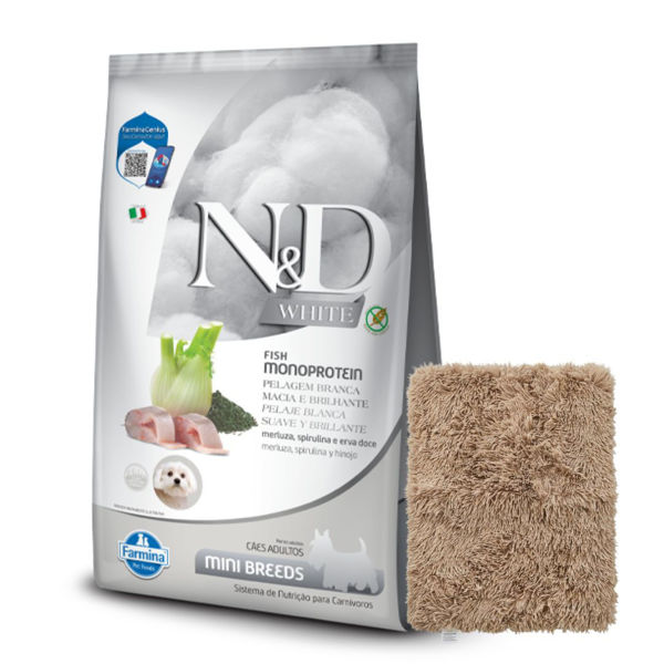 Imagen de Alimento NYD White Perro Adulto Raza Pequeña y Mini 7 Kg + Regalo