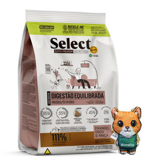 Imagen de Alimento SELECT BY MONELLO Perro Adulto Raza Mediana y Grande 15 kg + Regalo