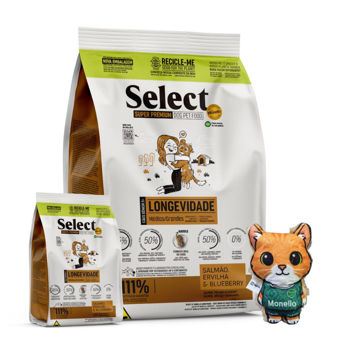 Imagen de Alimento SELECT BY MONELLO Perro Senior Raza Mediana y Grande 7 kg + Regalo