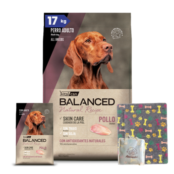 Imagen de Alimento VITALCAN Perro BALANCED Adulto Pollo 15 + 2 kg + Regalo