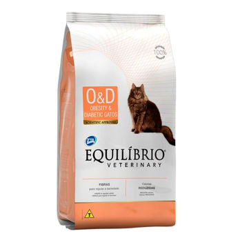 Imagen de Alimento EQUILIBRIO Gato Obesity & Diabetic 500 grs