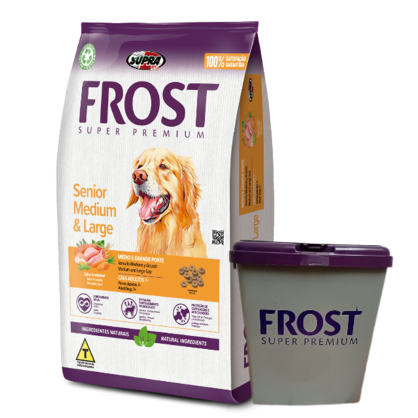 Imagen de Alimento FROST Perro Senior Raza Mediana y Grande 15 kg + Regalo