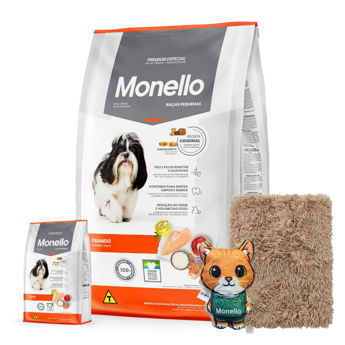 Imagen de Alimento MONELLO Perro Adulto Raza Pequeña Sabor Pollo 15 kg + Regalo