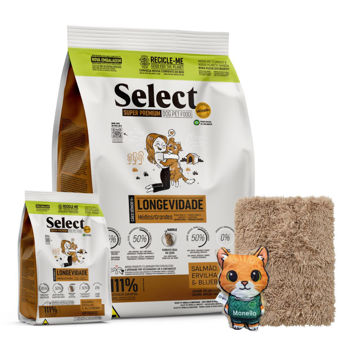 Imagen de Alimento SELECT BY MONELLO Perro Senior Raza Mediana y Grande 7 kg + Regalo