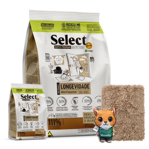 Imagen de Alimento SELECT BY MONELLO Perro Senior Raza Mini y Pequeña 7 kg + Regalo