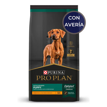 Imagen de Alimento PROPLAN Perro Cachorro Raza Grande 15 kg / Con Avería