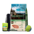 Imagen de Alimento BRAVERY Perro Cachorro Raza Mediana y Grande Sabor Pollo 12 kg + Regalo