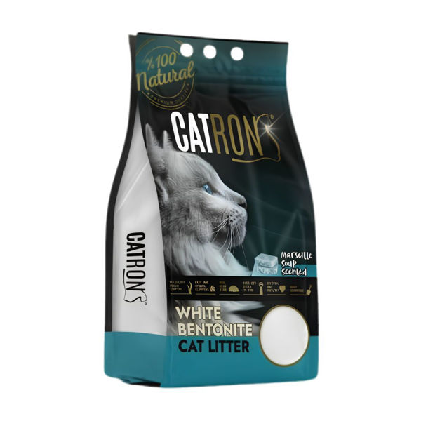 Imagen de Arena Sanitaria CATRON Aglomerante Aroma Jabón De Marsella 10 L / Con Avería