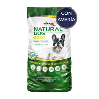 Imagen de Alimento NATURAL DOG Perro Adulto Raza Pequeña 3 Kg / Con Avería