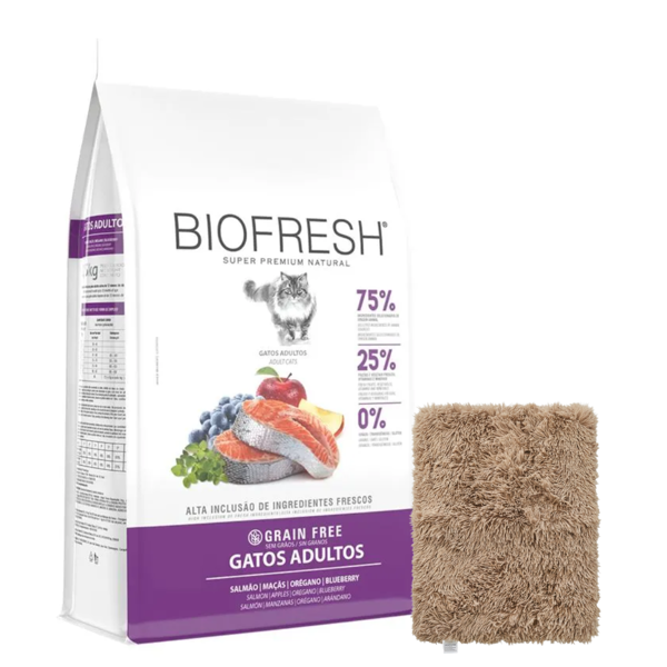 Imagen de Alimento BIOFRESH Gato Adulto Salmón 7.5 kg + Regalo